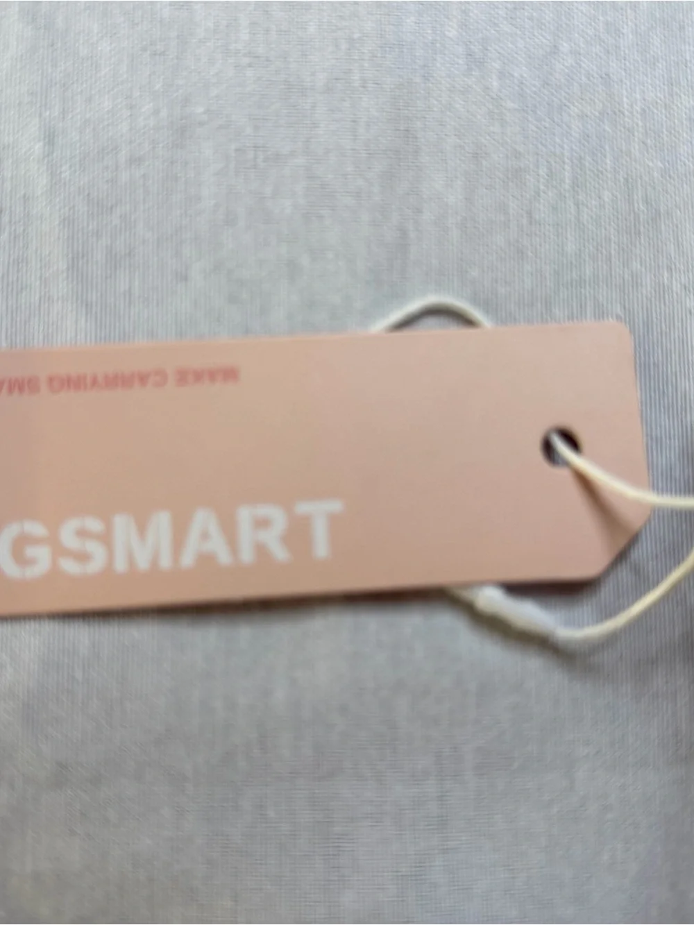 NWT BAGSMART Gray Quilted Cosmetic Travel Pouch